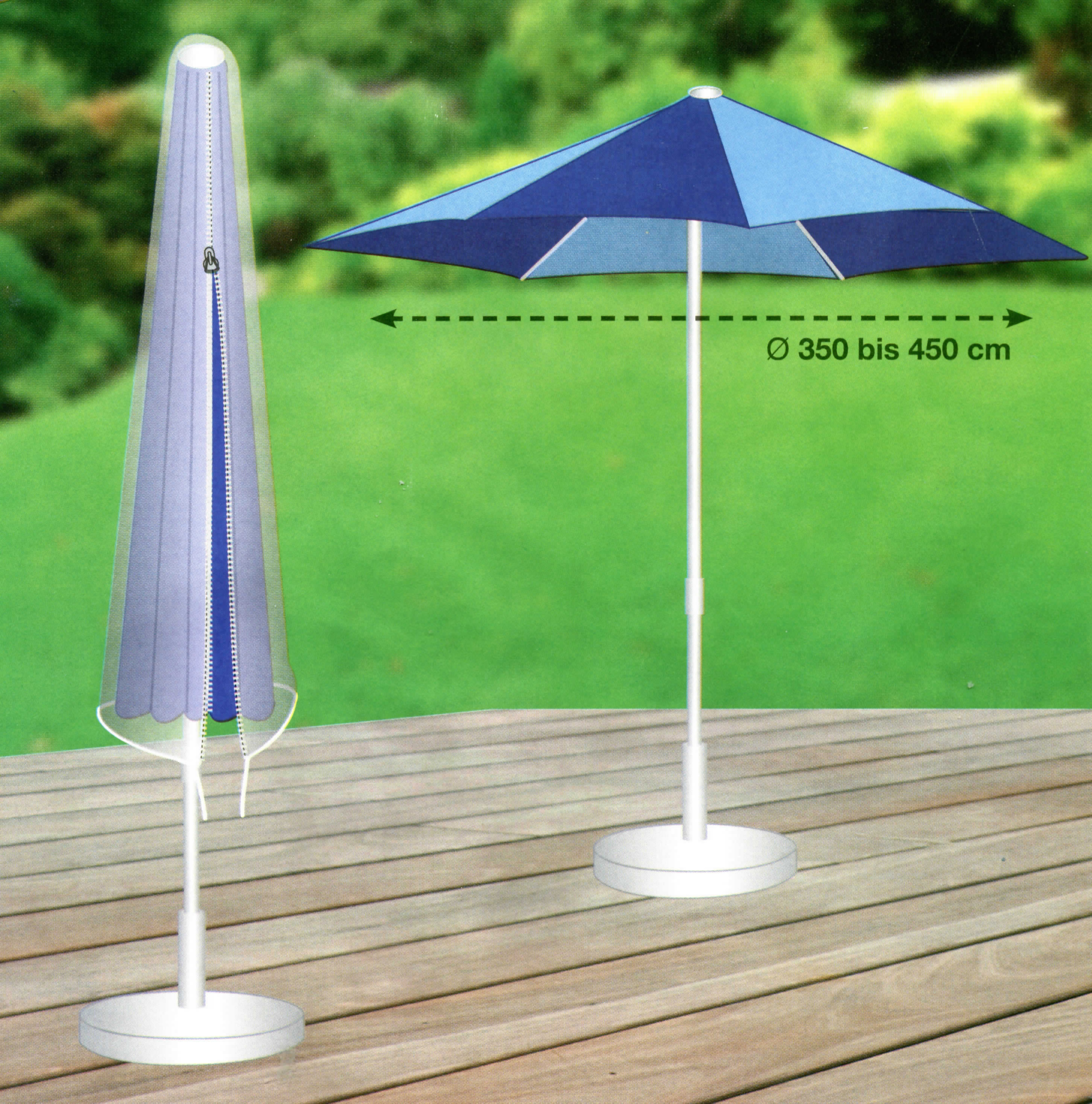 Wetterschutzhülle Sonnenschirm