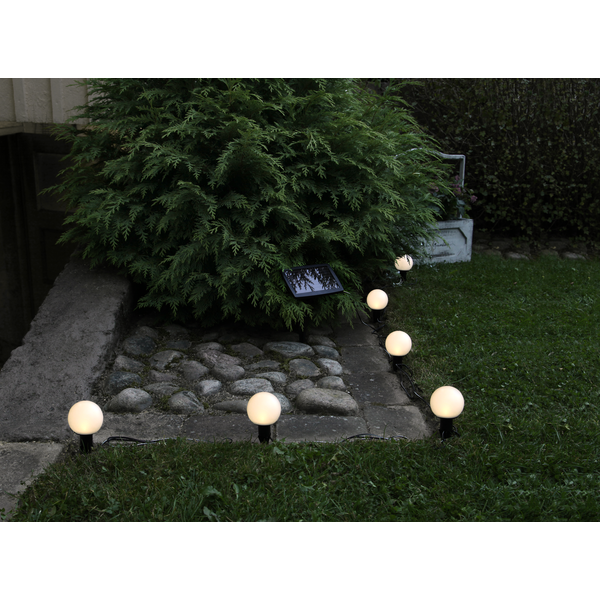 LED Solar Lichterkette - Globus