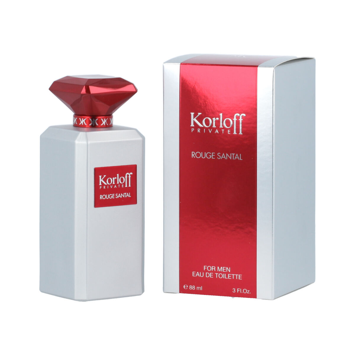 Herrenparfüm Korloff EDT Rouge Santal (88 ml)