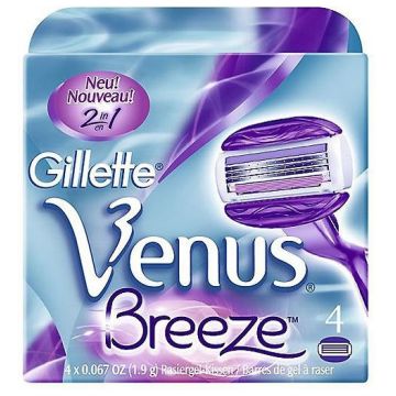 Gillette for Women Venus Breeze Systemklingen 4 Stück