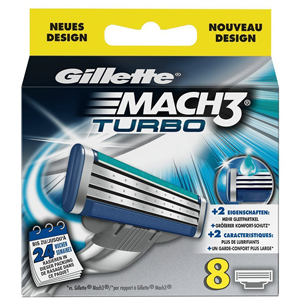 Gillette MACH 3 Turbo Systemklingen